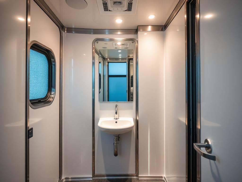 Luxury Restroom Trailers in Iowa City, IA